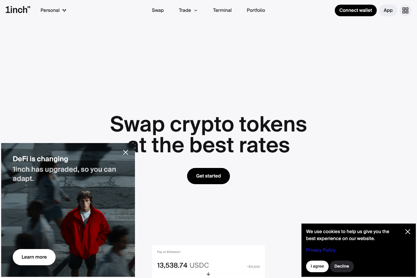 1inch documentation page