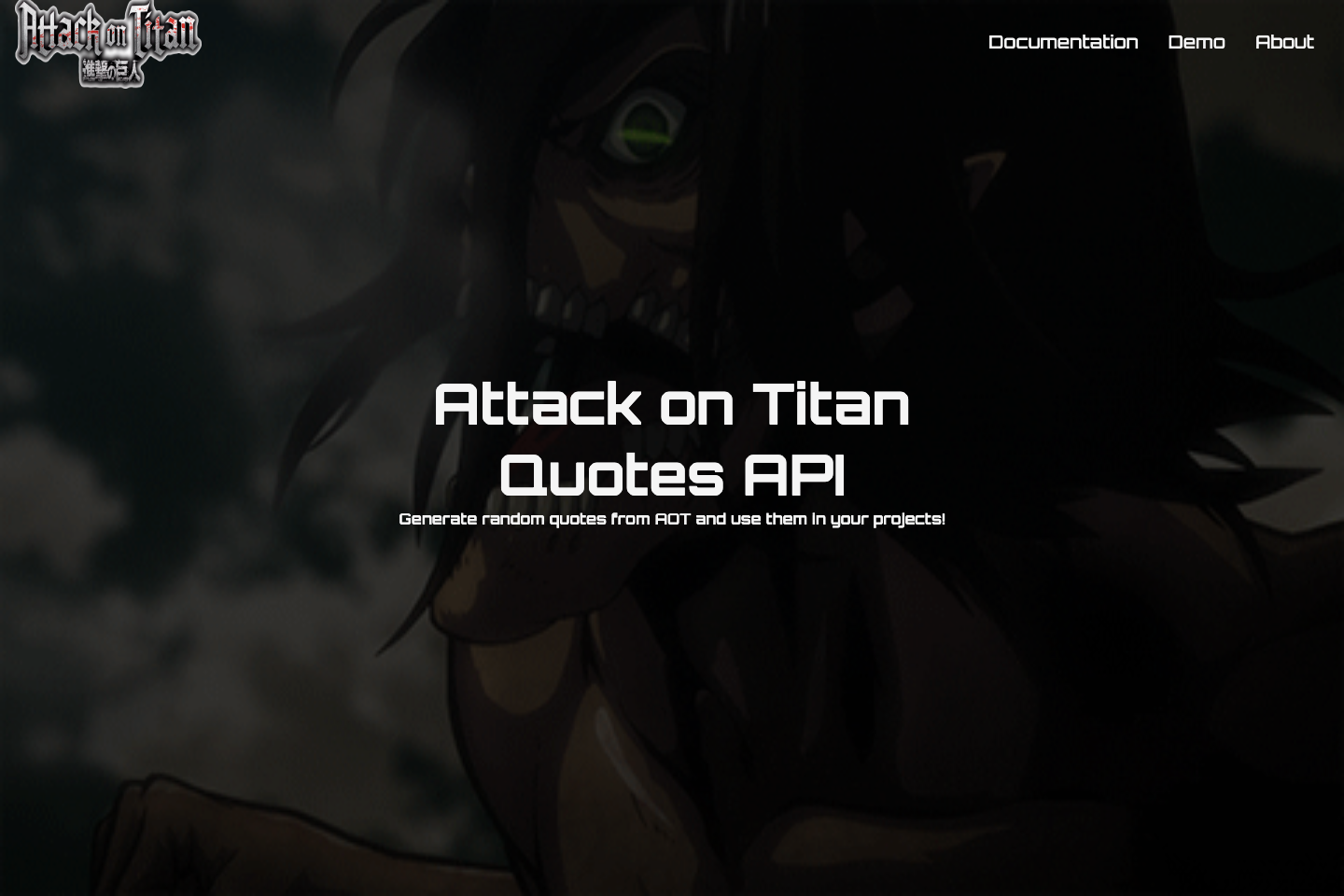 AOT quotes documentation page