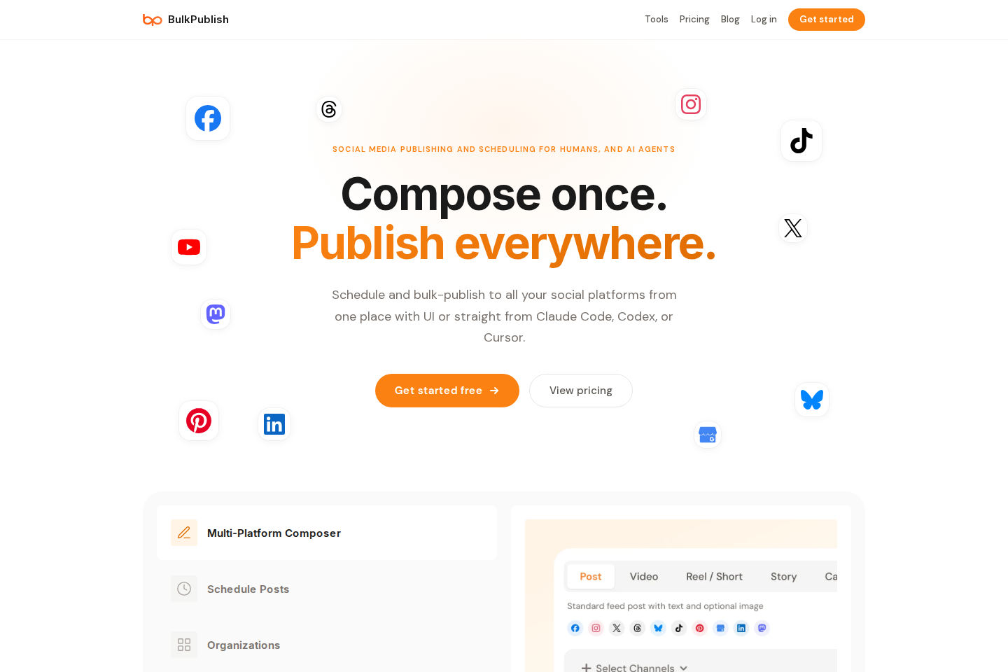 BulkPublish documentation page