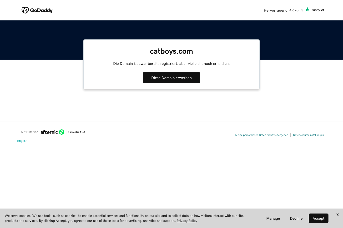 Catboy documentation page