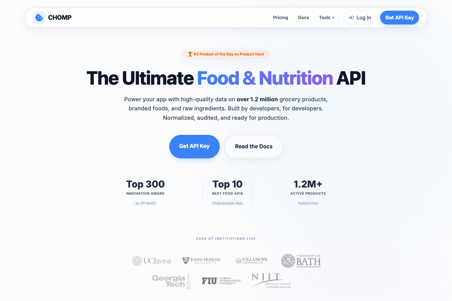 Chomp documentation page