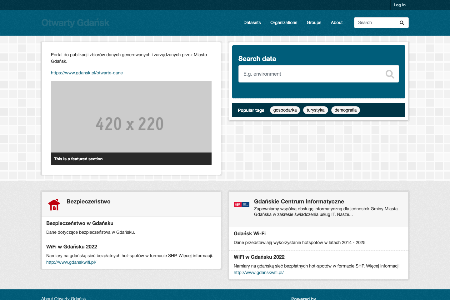 City, Gdańsk documentation page
