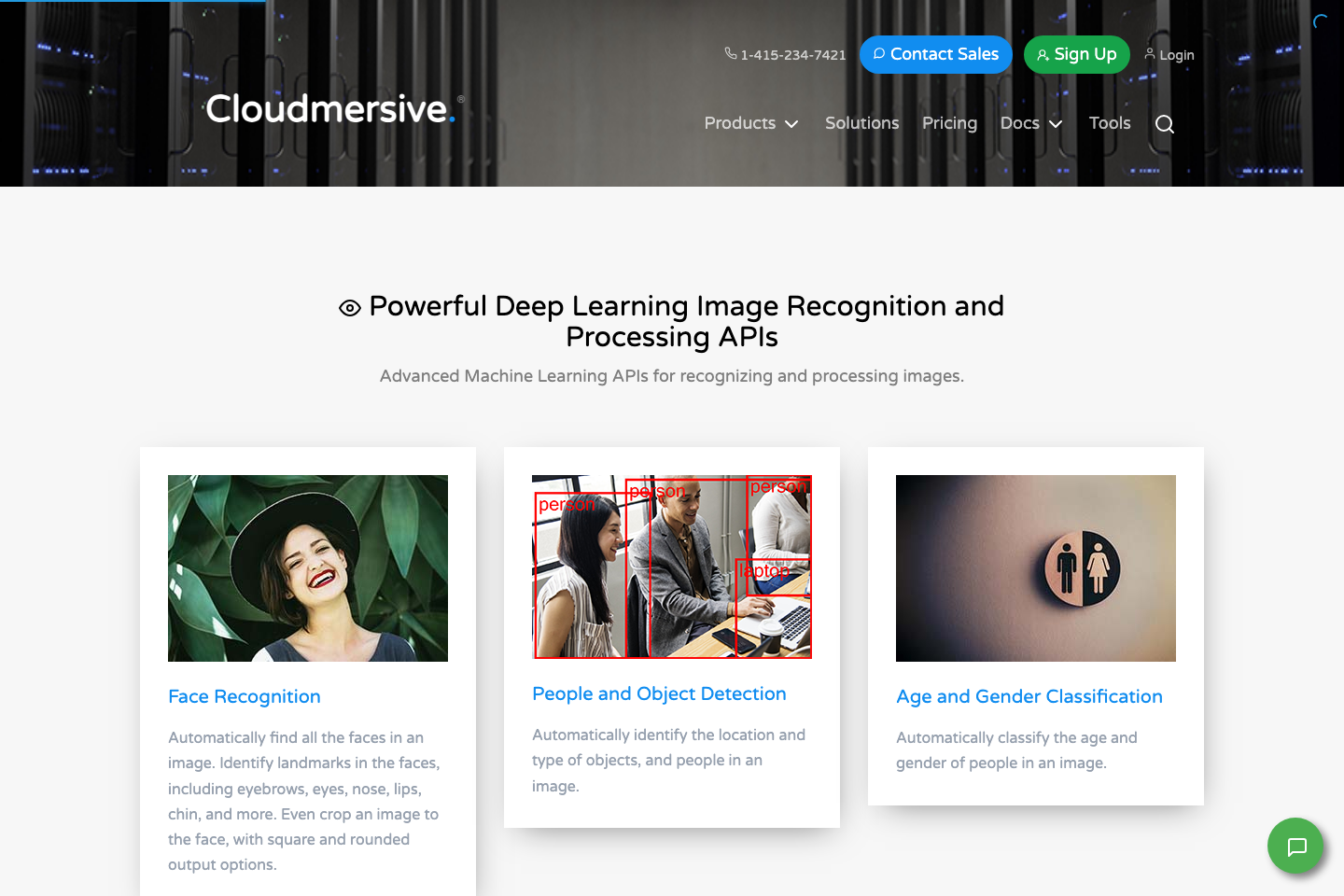 Cloudmersive documentation page