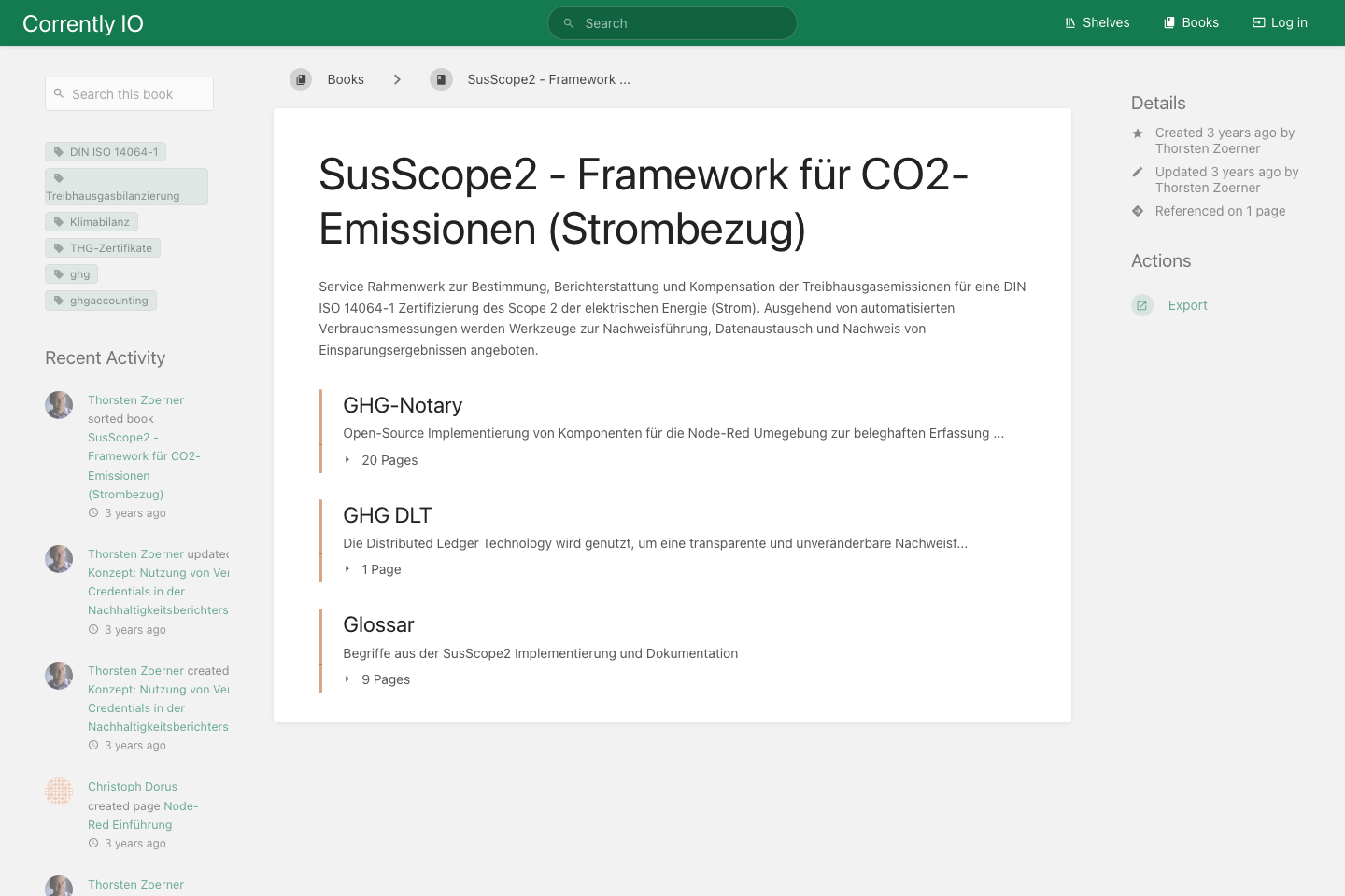 CO2 Offset documentation page