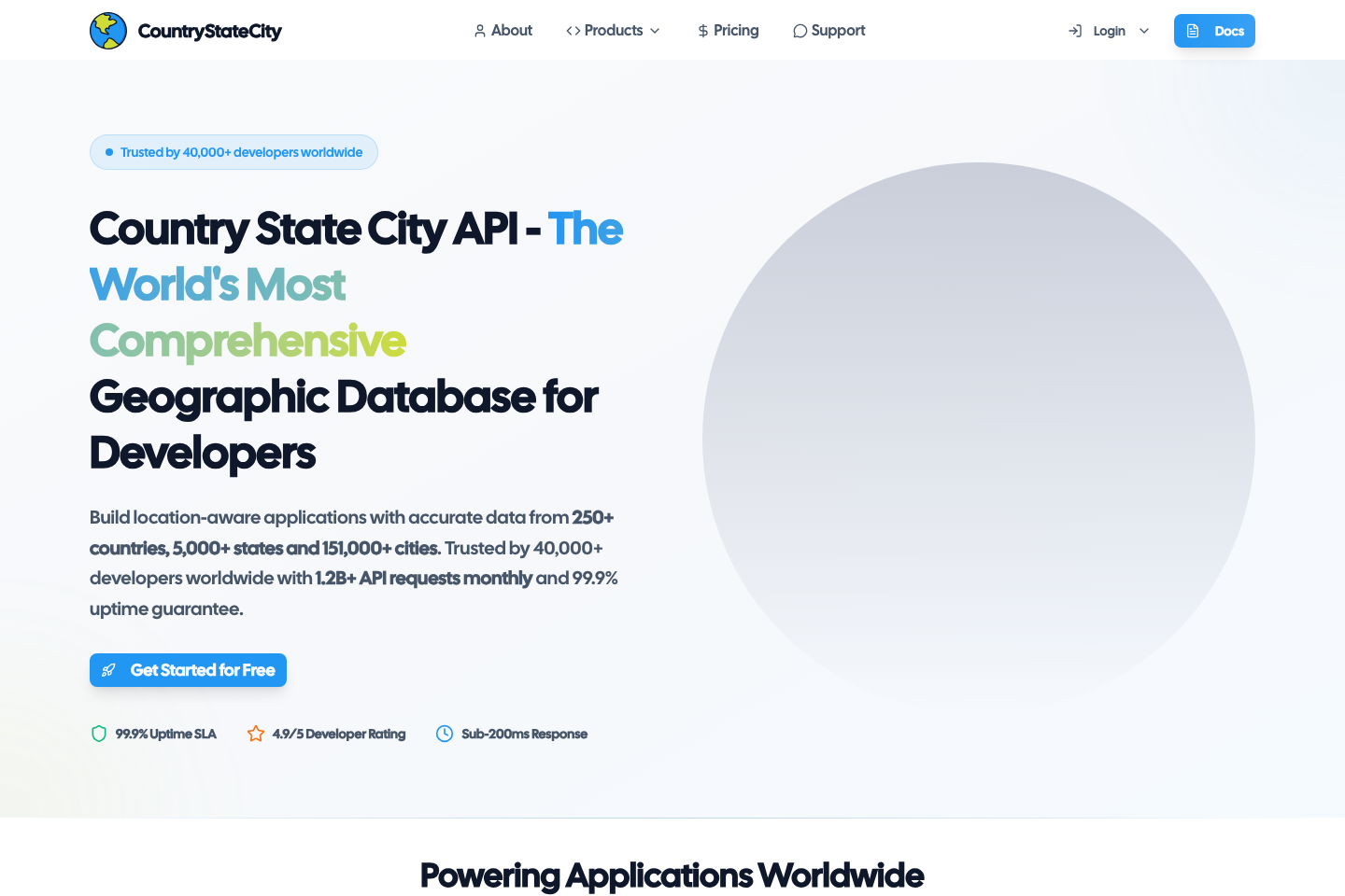 CountryStateCity documentation page