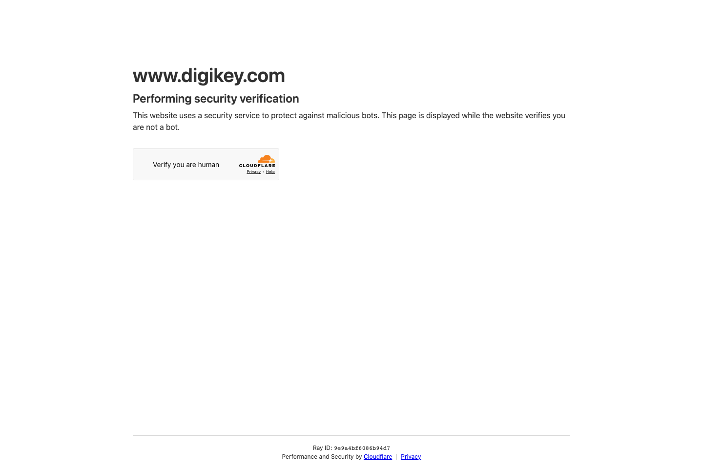 Digi-Key documentation page
