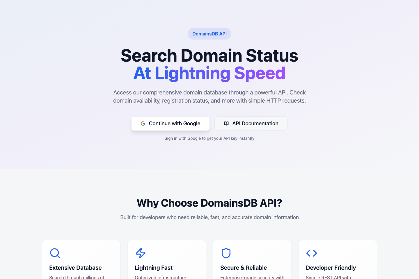 Domainsdb.info documentation page