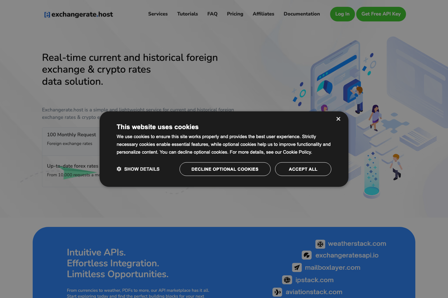 Exchangerate.host documentation page