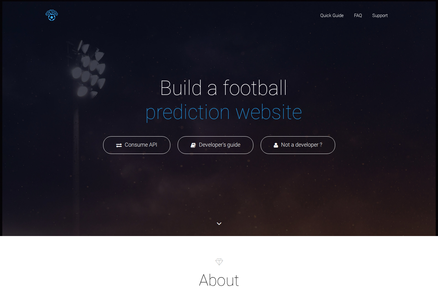 Football Prediction documentation page