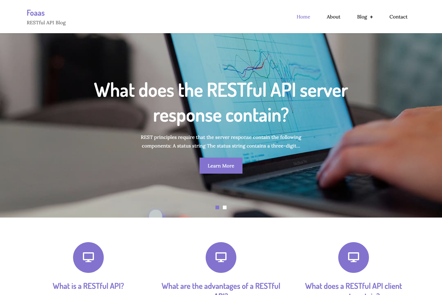 Fuck Off as a Service documentation page
