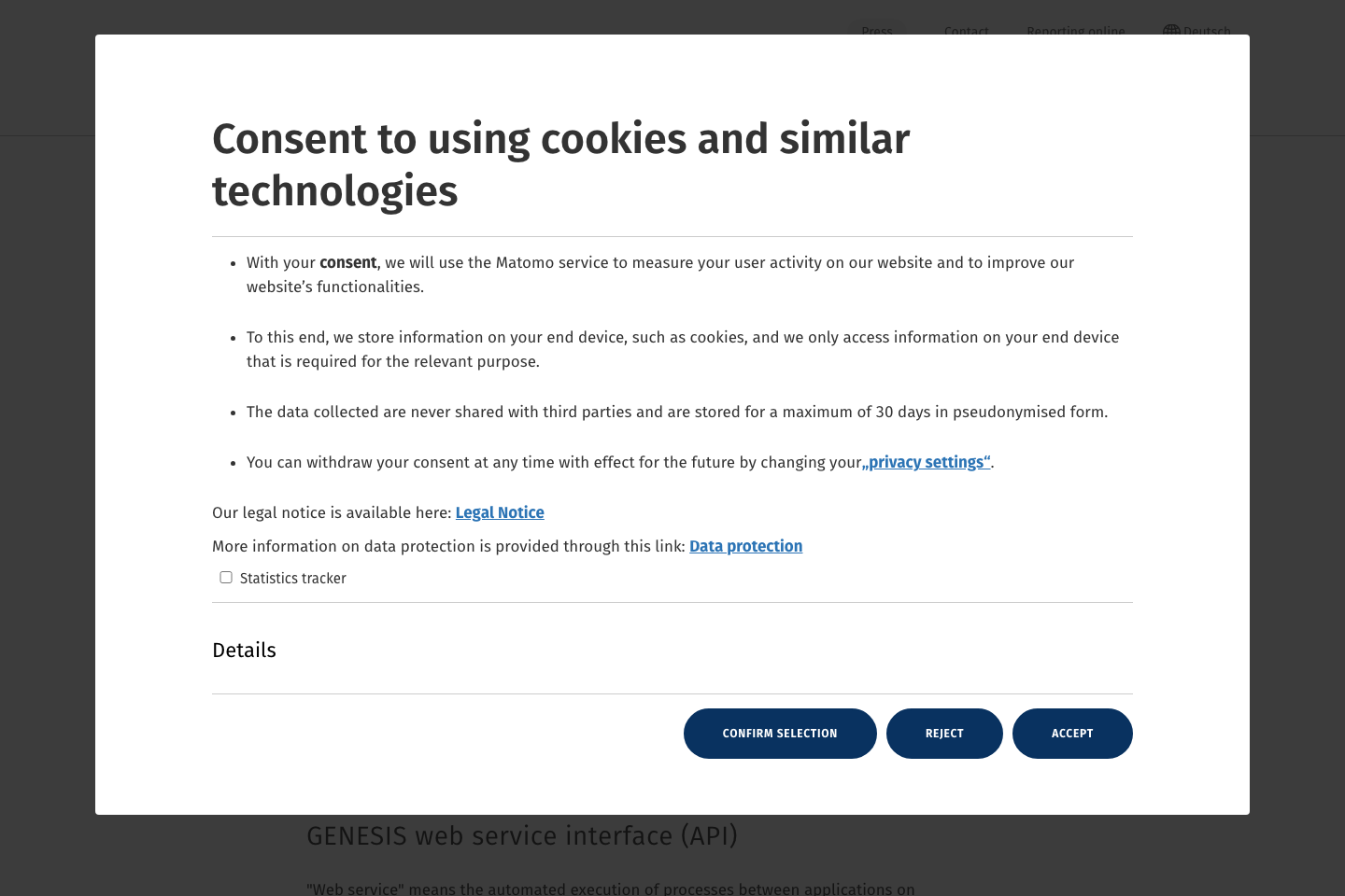 GENESIS documentation page