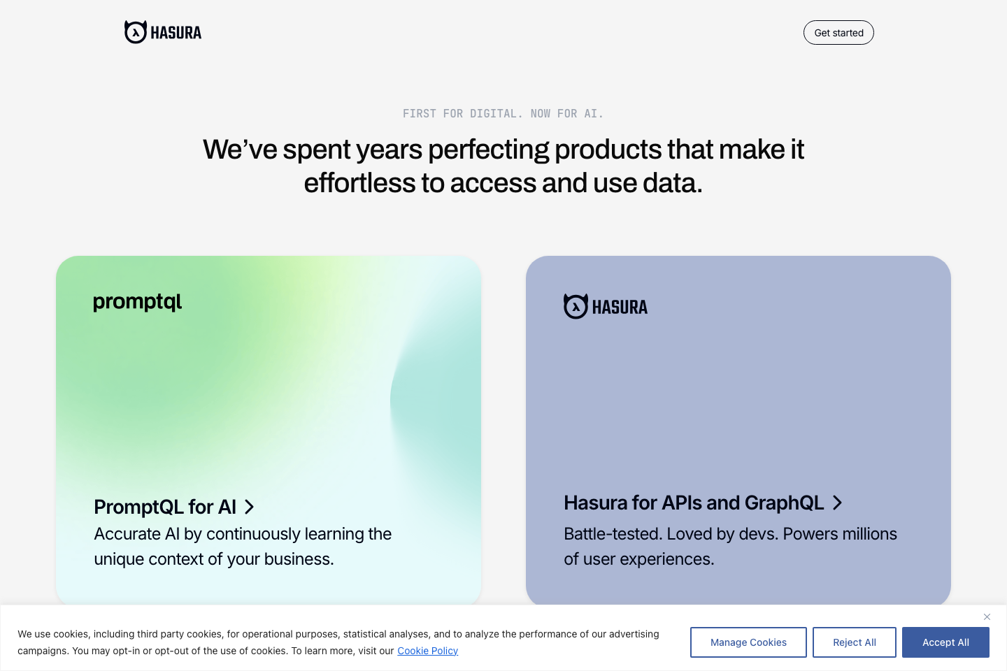 Hasura documentation page