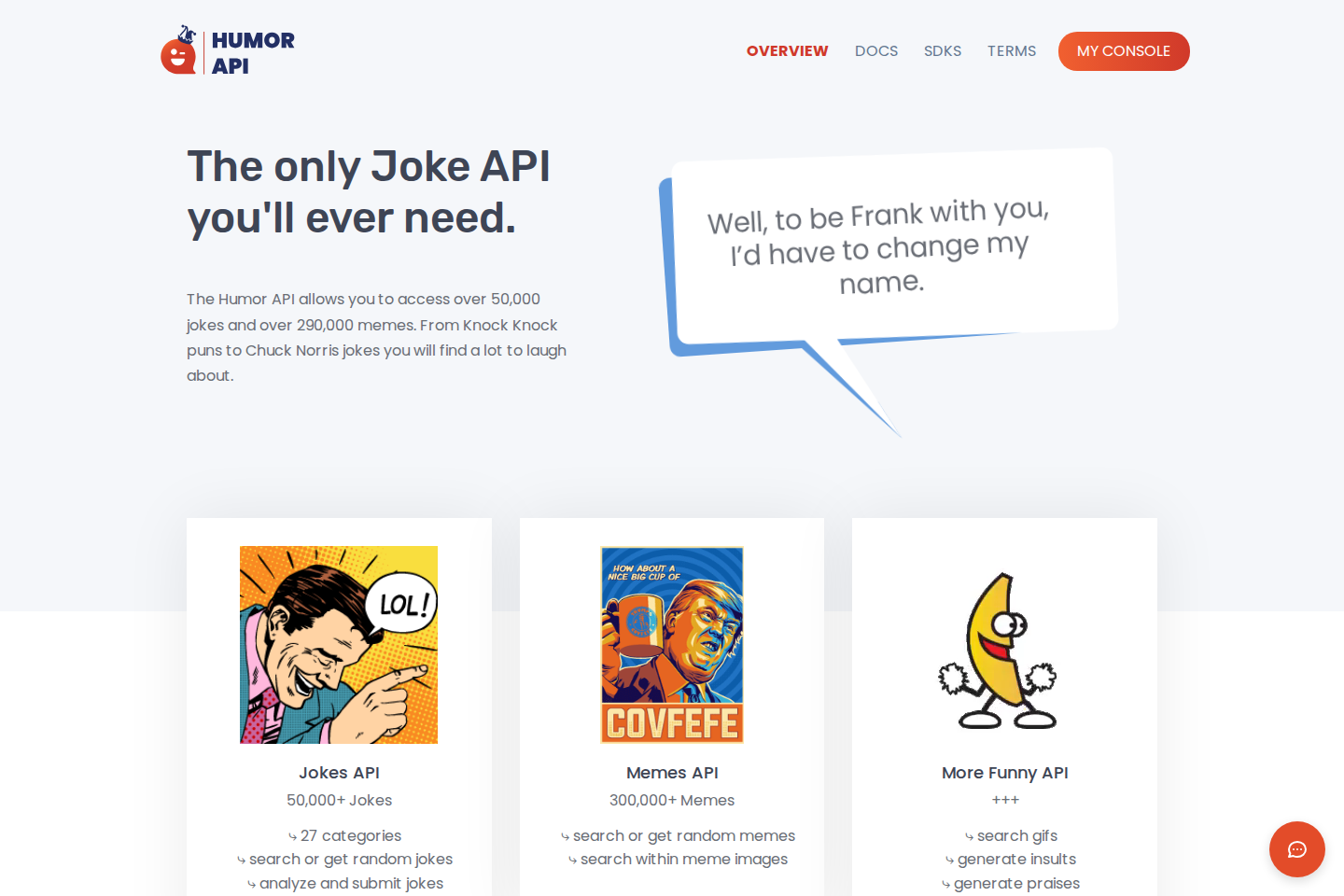 Humor documentation page
