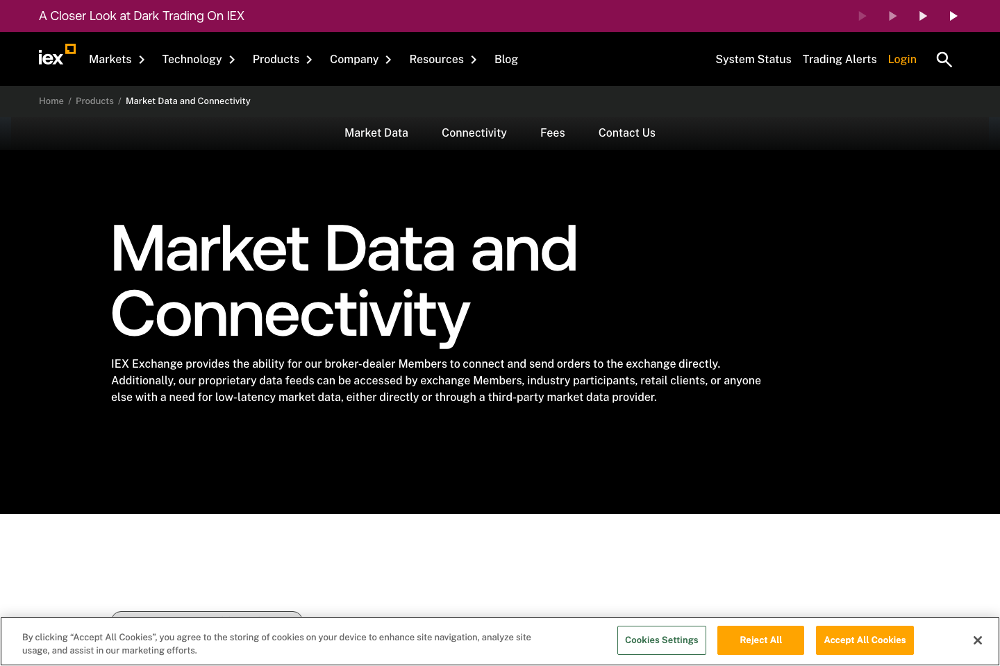 IEX documentation page
