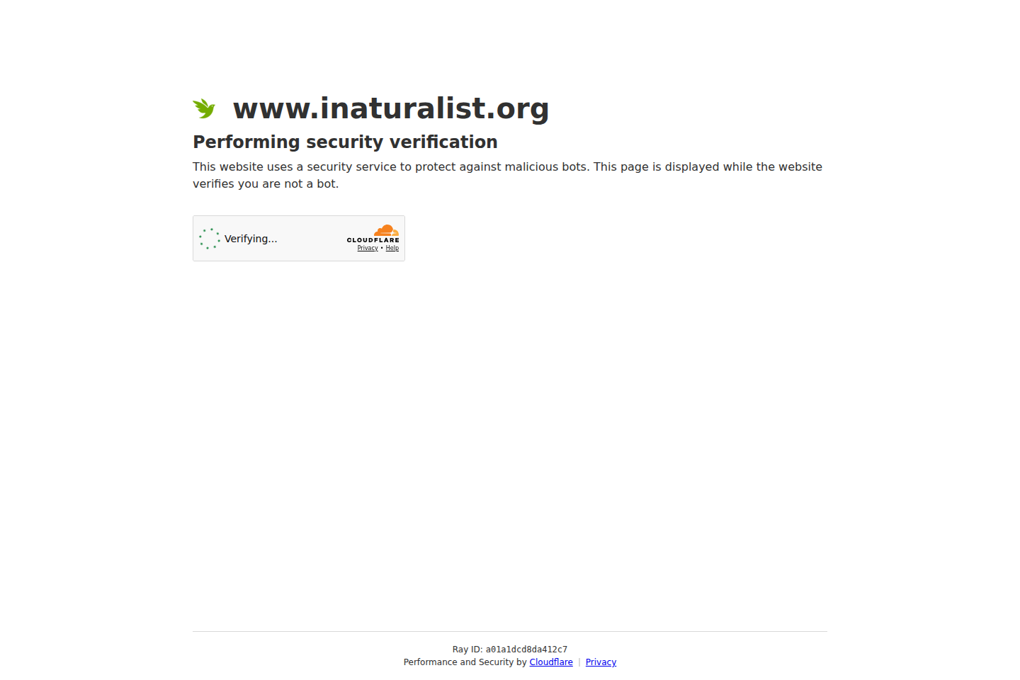 iNaturalist documentation page