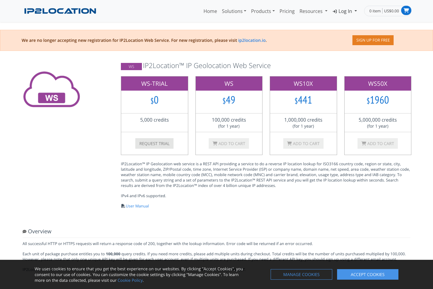 IP2Location documentation page