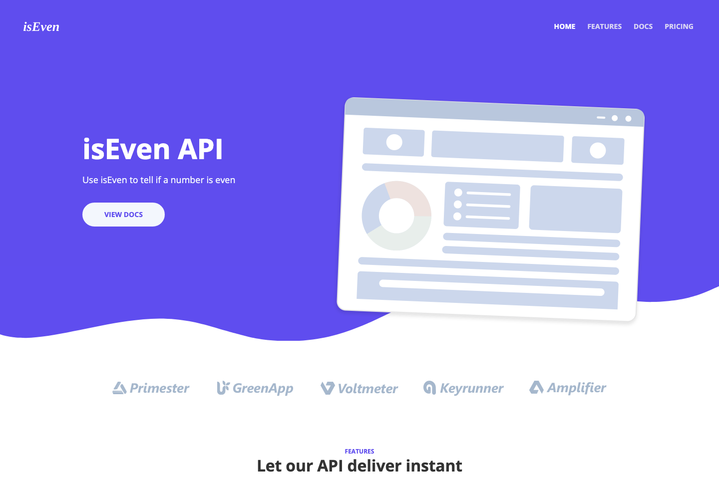 isEven (humor) documentation page