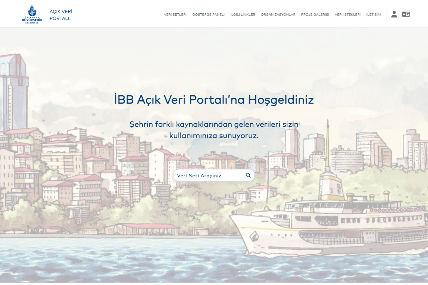Istanbul (İBB) Open Data documentation page