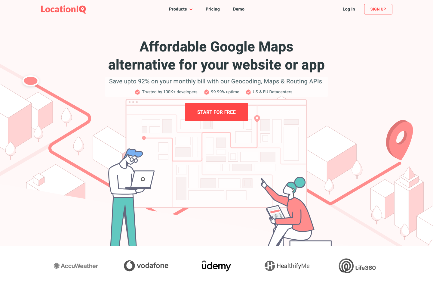 LocationIQ documentation page
