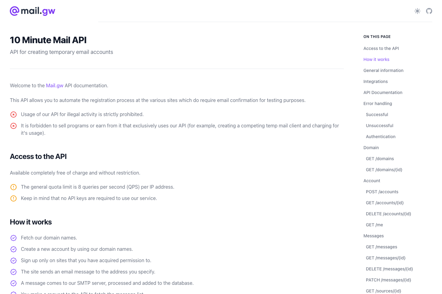 mail.gw documentation page