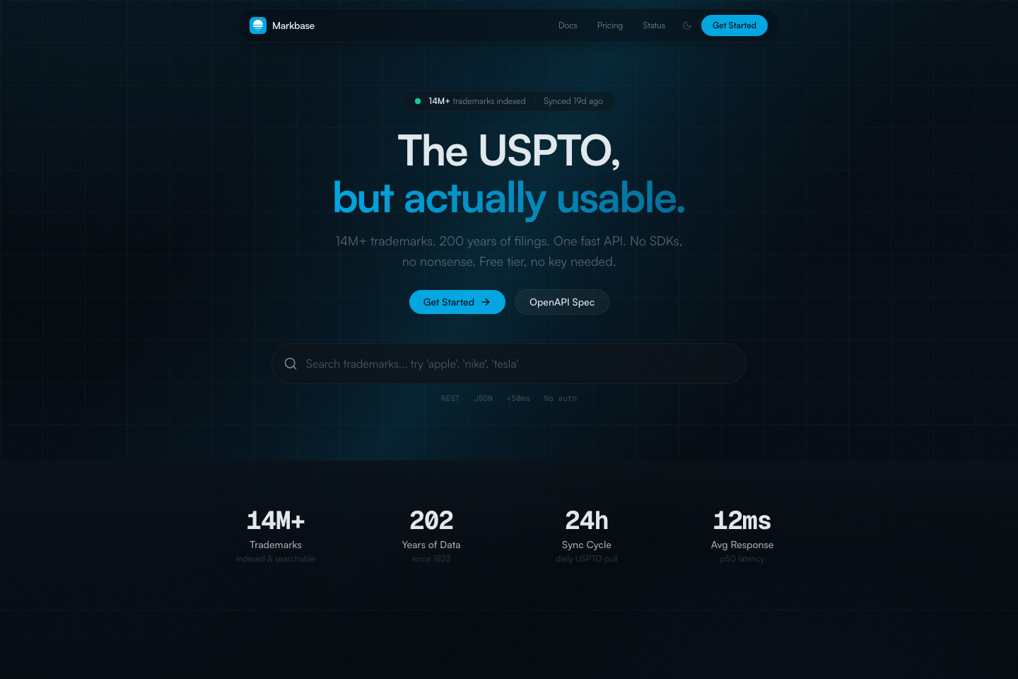 Markbase documentation page