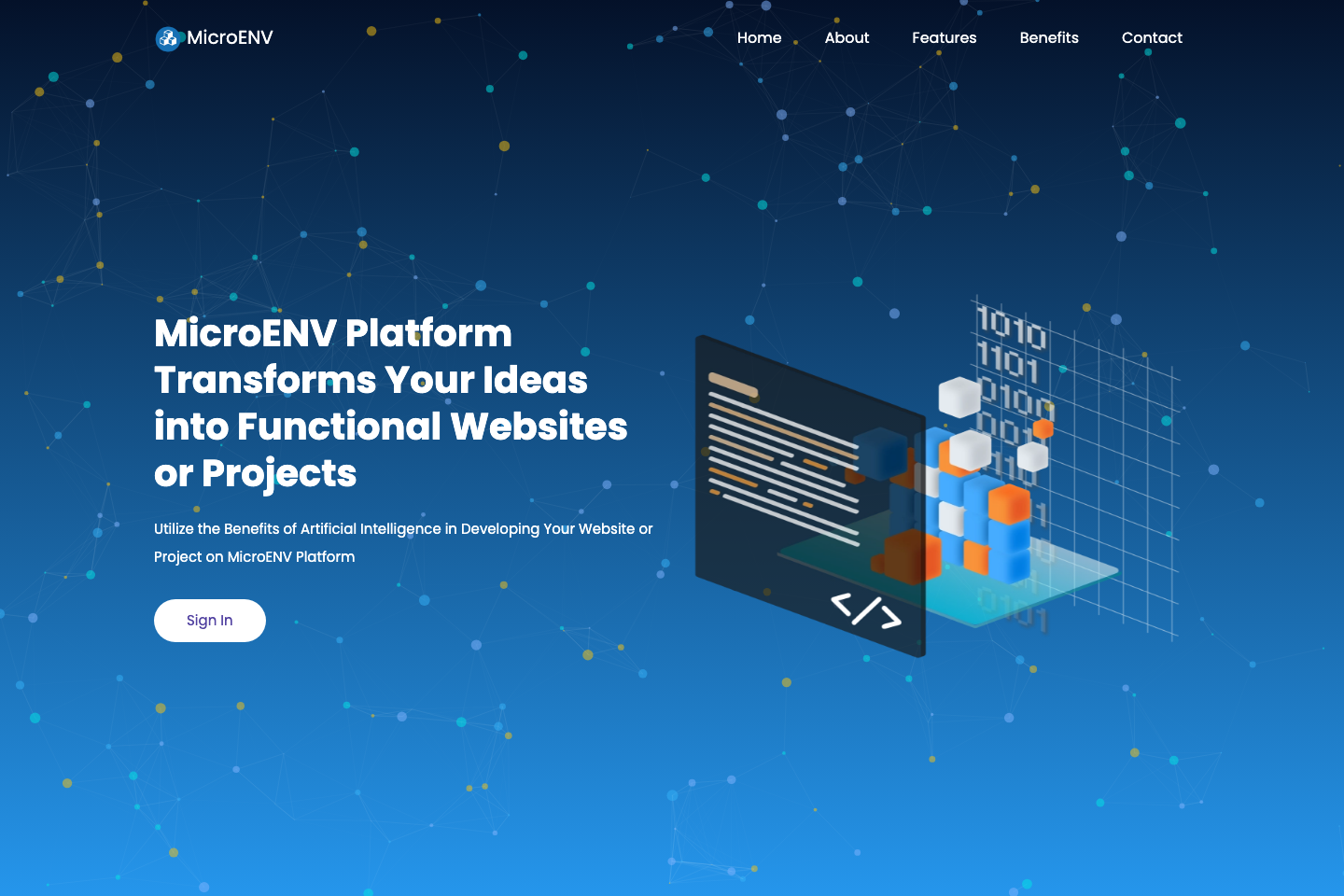 MicroENV documentation page