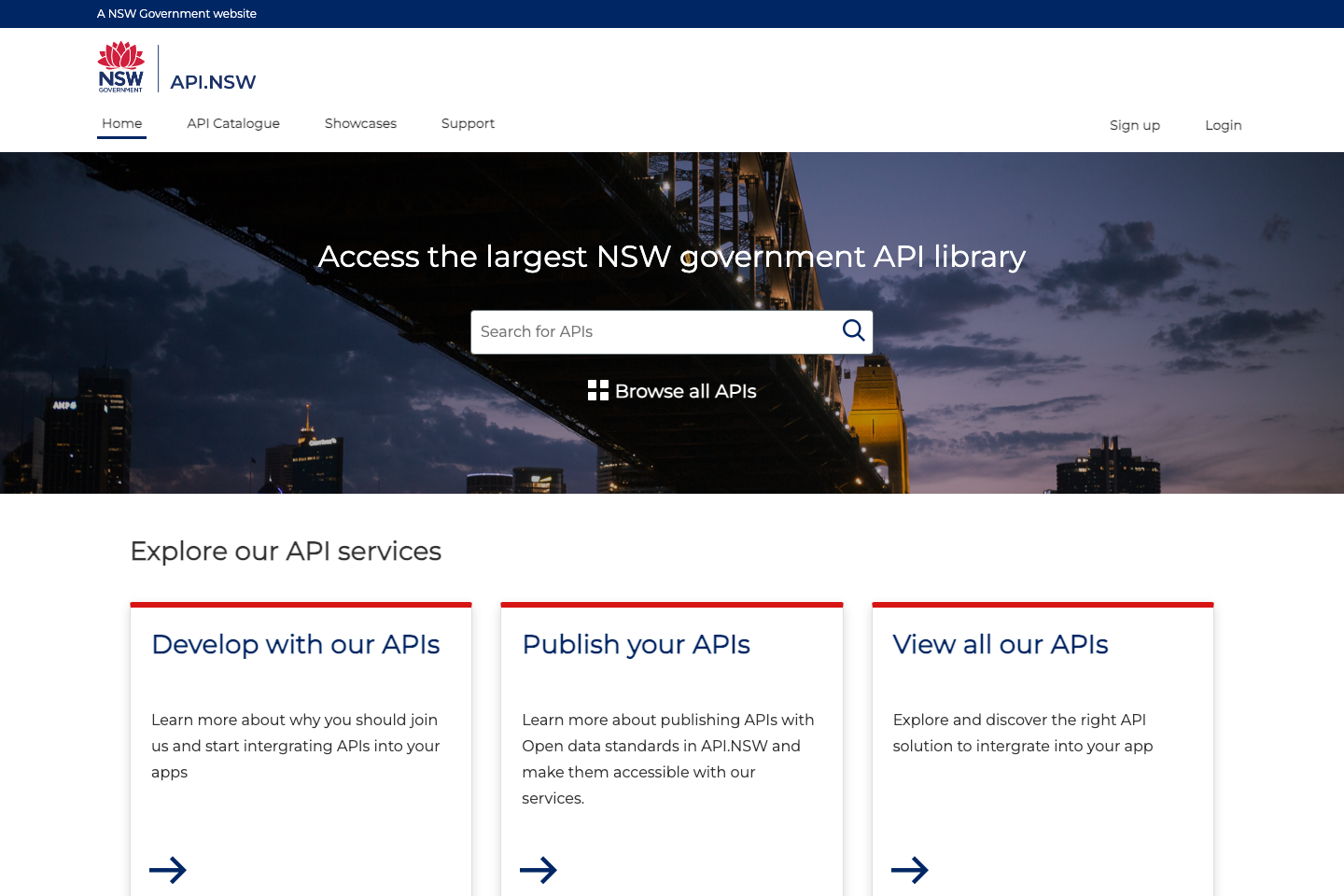 Open Government, New South Wales documentation page