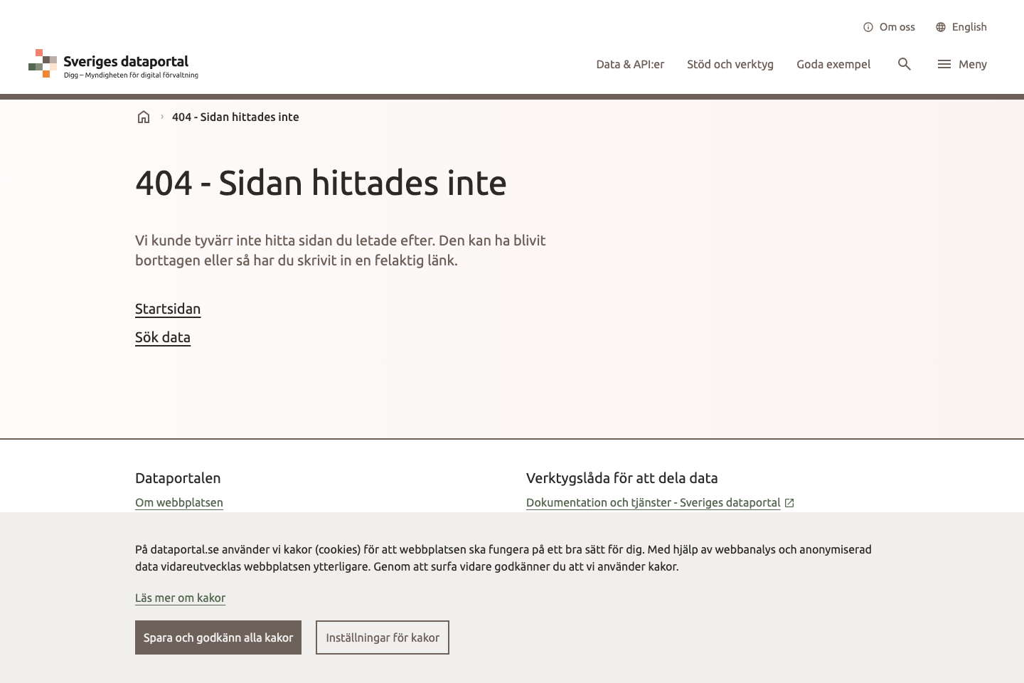Open Government, Sweden documentation page