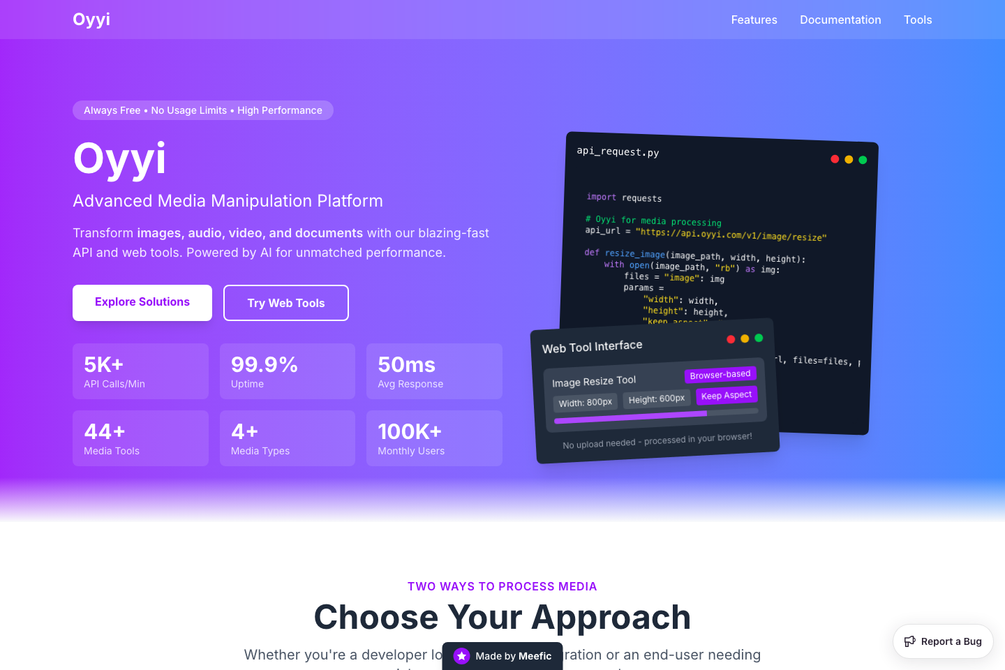 oyyi documentation page