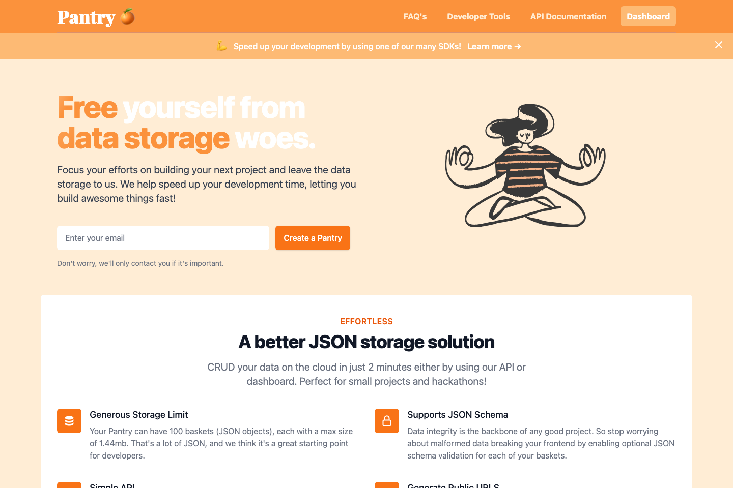 Pantry documentation page