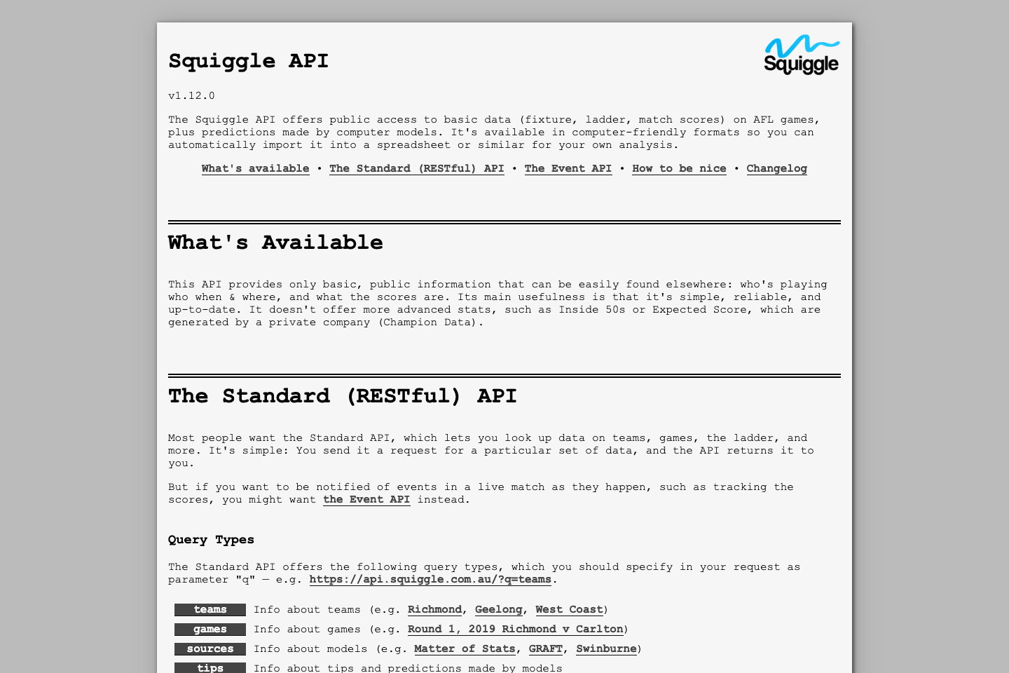 Squiggle documentation page