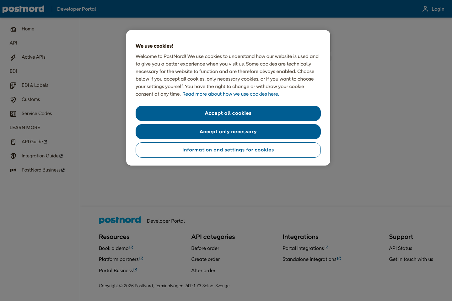 Sweden documentation page