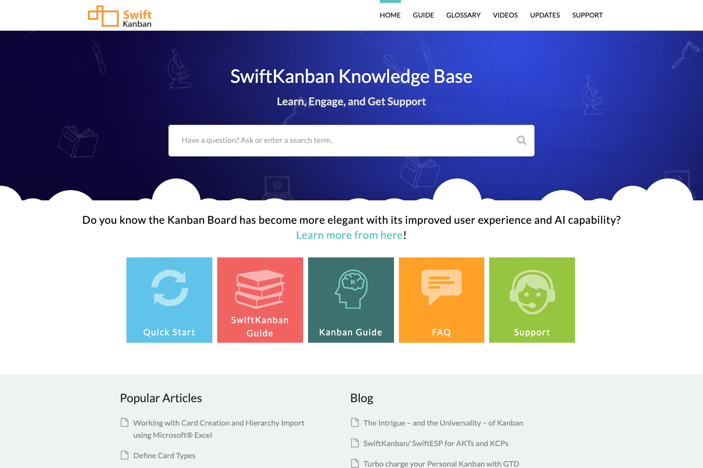 SwiftKanban documentation page