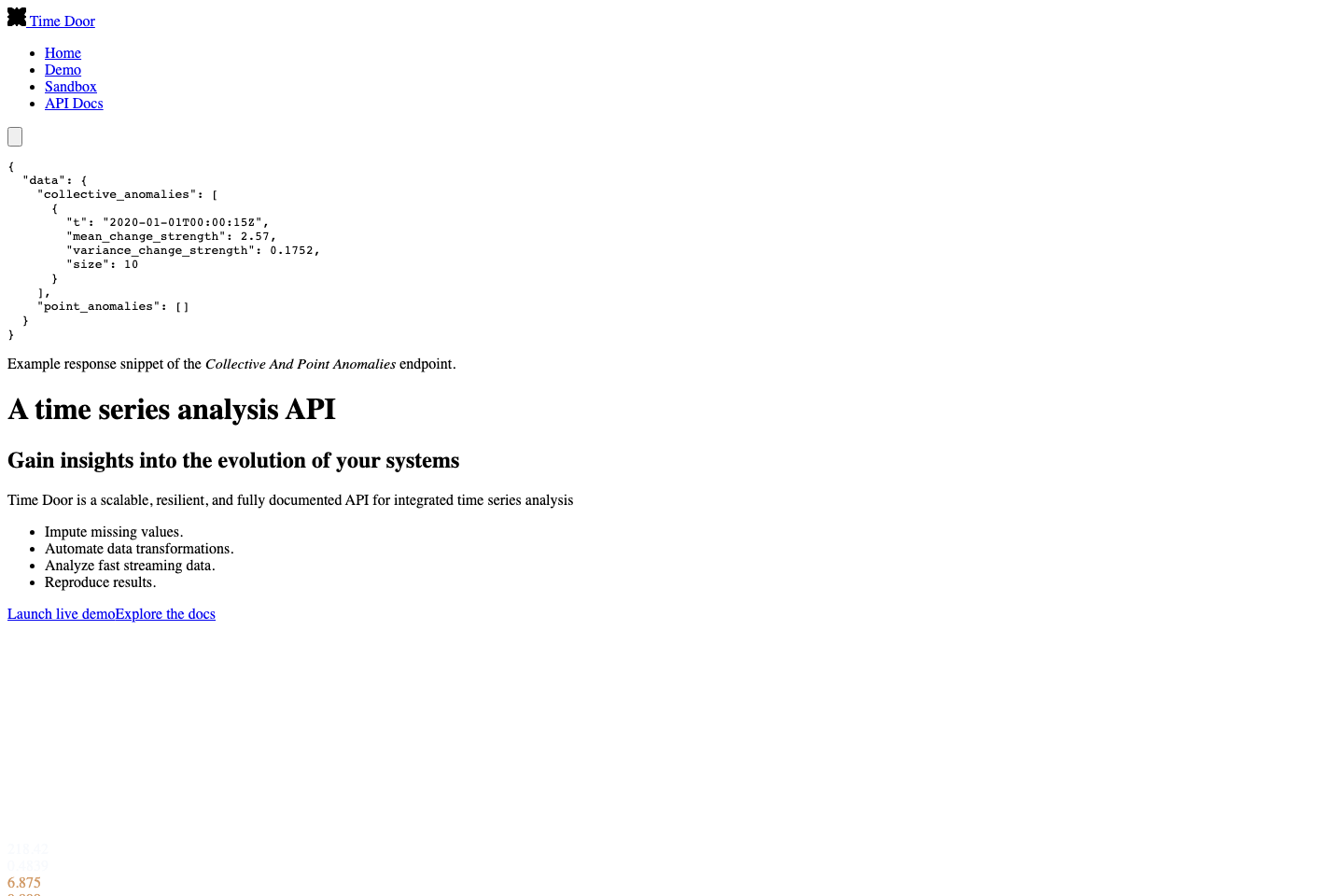 Time Door documentation page