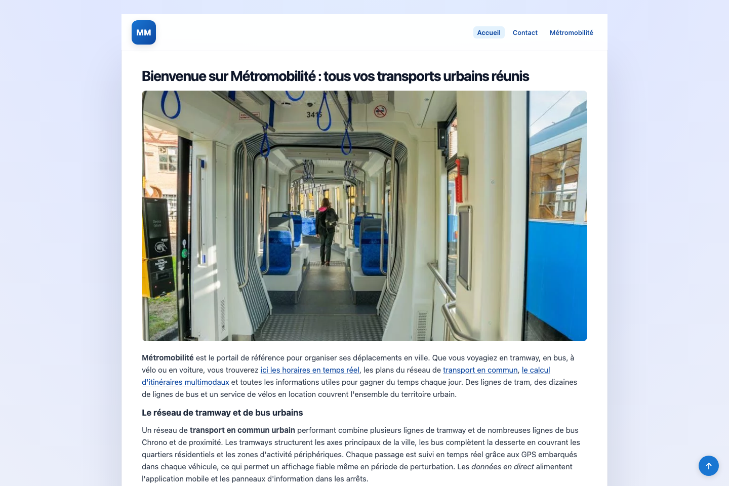 Transportation in Grenoble, France documentation page