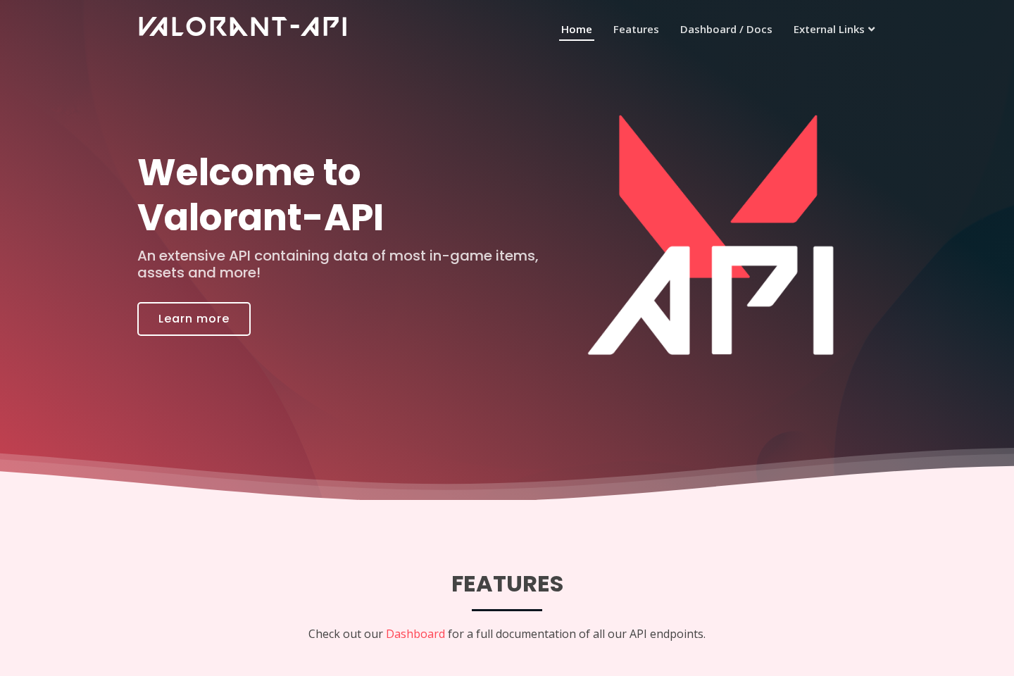 Valorant (non-official) documentation page