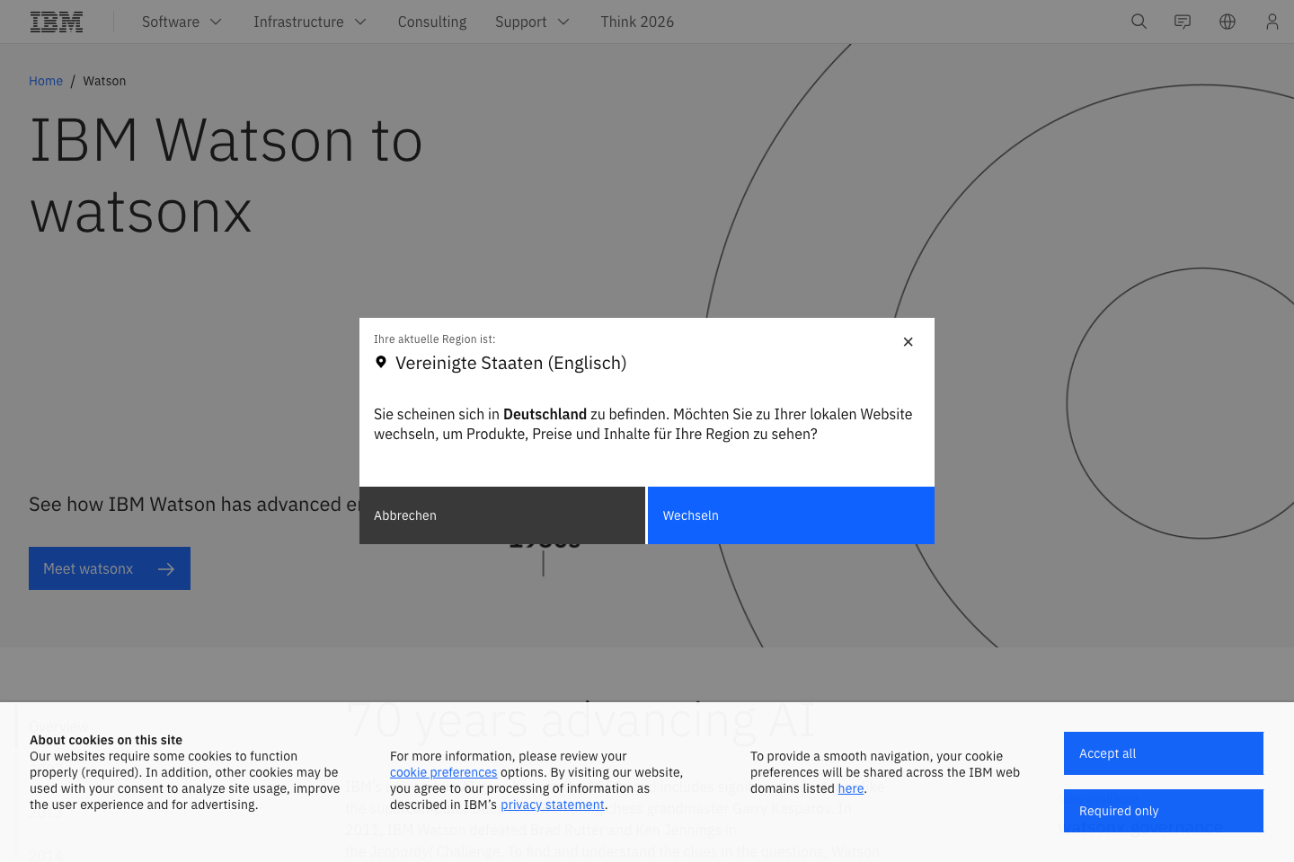 Watson Natural Language Understanding documentation page