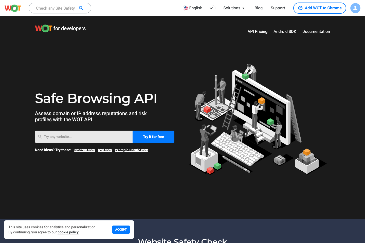 Web Of Trust (WOT) documentation page