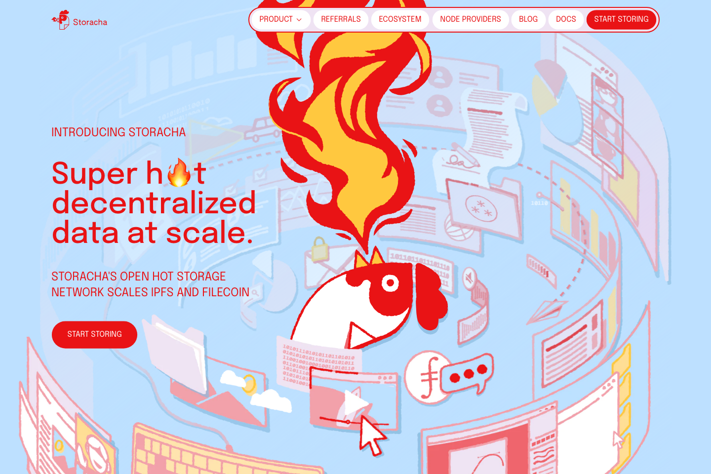 Web3 Storage documentation page