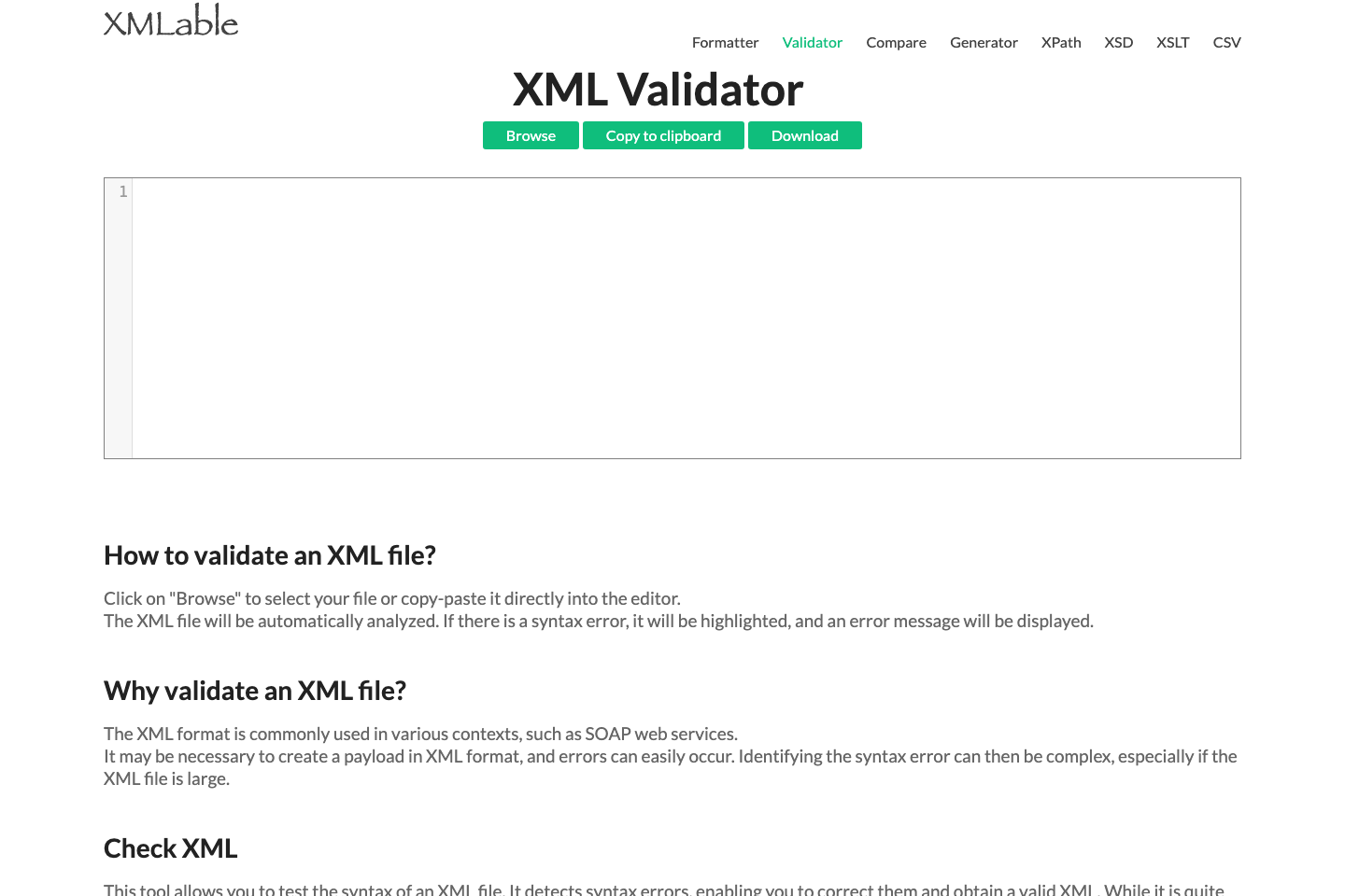 XMLable documentation page